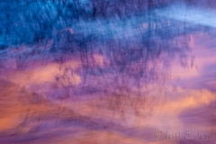 blue and pink at the ranch