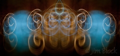 glass mirror in motion