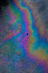 oil on pavement