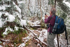 CW550-Stephen-photographing-entering-the-snow-area-of-Ranger-Trail-on-Smarts-Pan-5